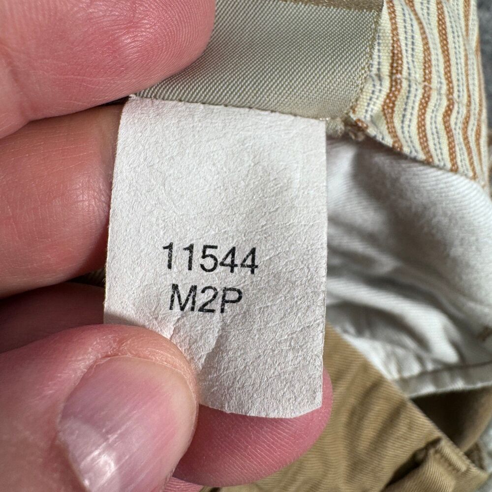 Bills Khakis Pants Mens 38x31 Brown Pleated Cotton Chinos USA - Picture 11 of 14